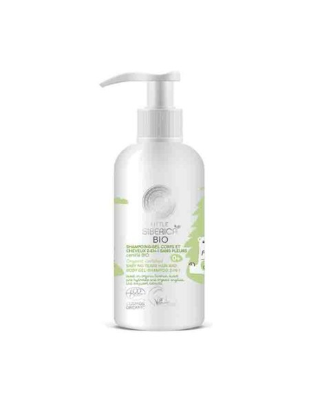 Little Siberica Gel y Champú para bebés sin lágrimas 250 ml Natura Siberica