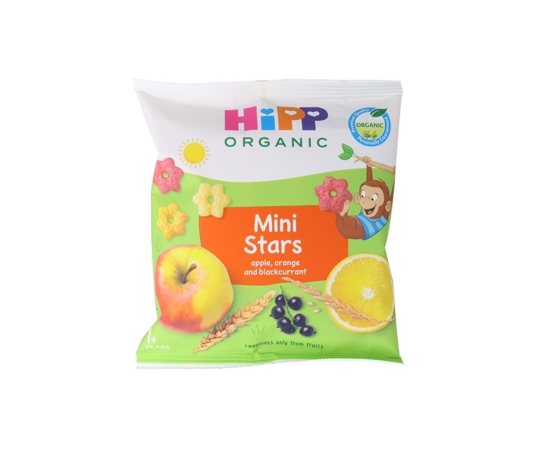 Estrellitas con frutas Bio 30 g HiPP