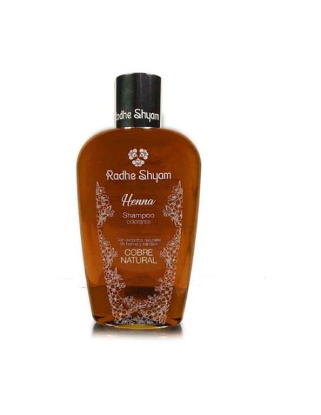 Champú henna color cobre 400 ml Radhe Shyam