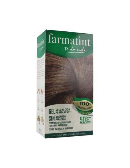 Gel 5D Castaño Claro Dorado 150 ml Farmatint