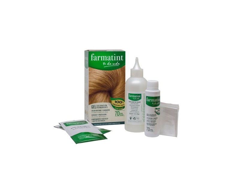 Gel 7D Rubio Dorado 135 ml Farmatint