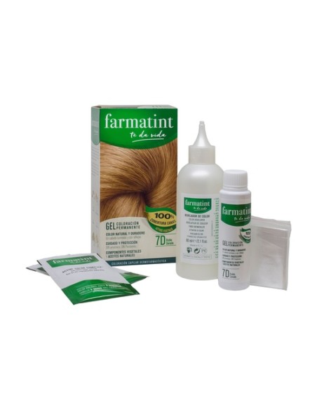 Gel 7D Rubio Dorado 135 ml Farmatint