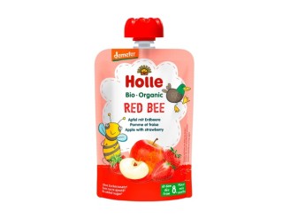 Smoothie red bee manzana y fresa Bio 8m+