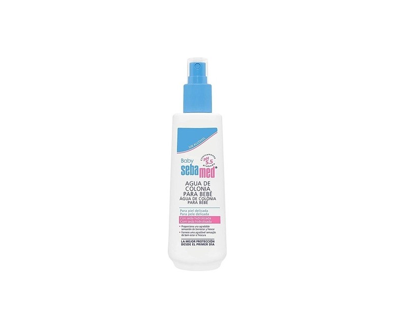 Agua de colonia bebé sin alcohol 250 ml (Rosas) Sebamed