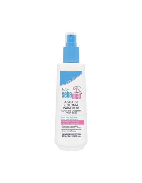 Agua de colonia bebé sin alcohol 250 ml (Rosas) Sebamed