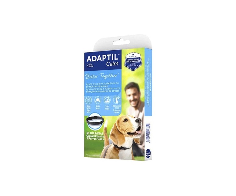 Adaptil calm collar perros S 45cm 1 unidad (Negro) Ceva