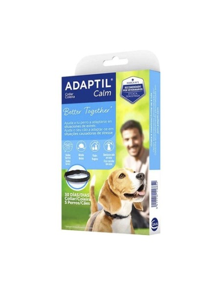 Adaptil calm collar perros S 45cm 1 unidad (Negro) Ceva