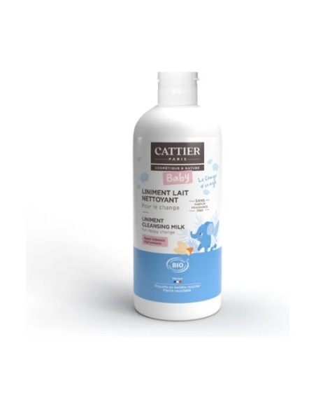 Leche limpiadora para cambio de pañal 200 ml Cattier