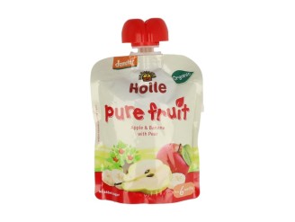Smoothie de manzana, plátano y pera Bio 6m+