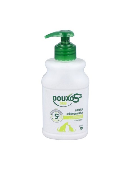 Douxo S3 SEB champú antiolor seborregulador pieles grasas 200 ml Ceva