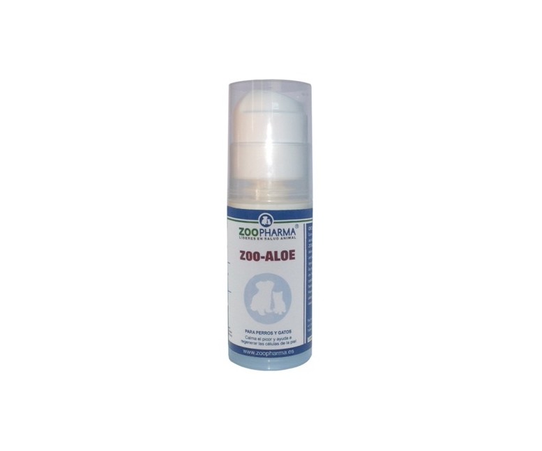 Zoo-aloe hidratante perros y gatos 50 ml de crema Zoopharma Vet