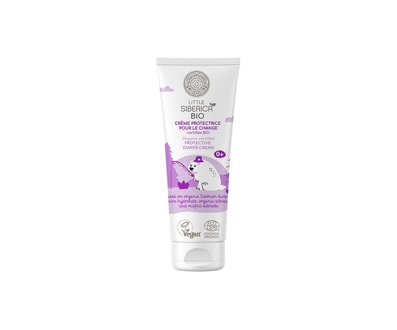 Little Siberica Crema de pañal protectora para bebés 75 ml Natura Siberica