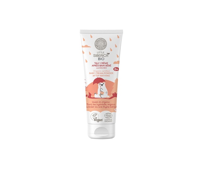 Little Siberica Crema con efecto talco para bebés 75 ml Natura Siberica