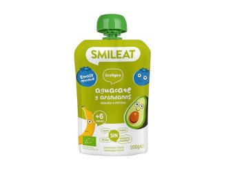 Pouch de aguacate y arándano Bio 6m+