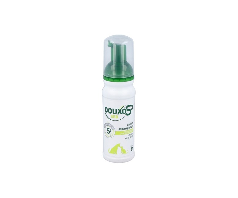 Douxo S3 SEB mousse antiolor seborregulador pieles grasas 150 ml Ceva