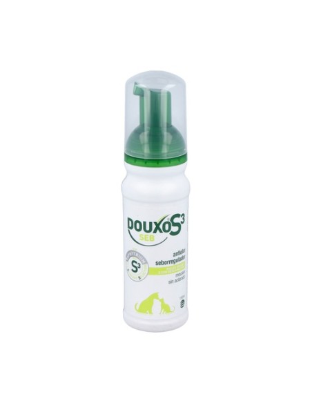Douxo S3 SEB mousse antiolor seborregulador pieles grasas 150 ml Ceva