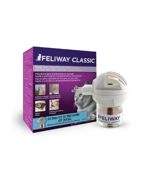 Feliway classic difusor + recambio 1 mes 48 ml Ceva