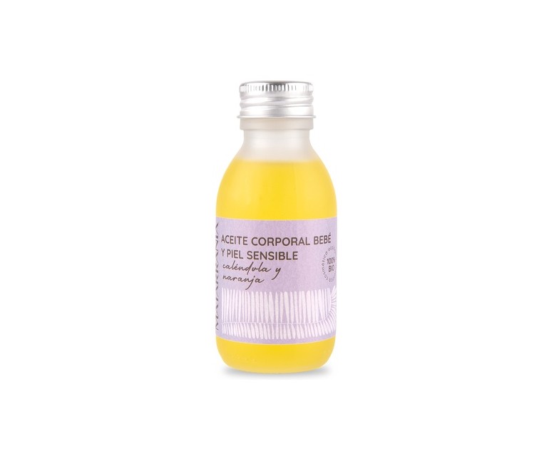 Aceite Hidratante Suave para Bebé y Piel Sensible Bio 100 ml Matarrania