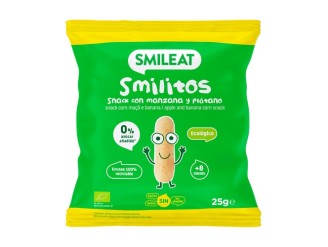 Smilitos de manzana y plátano