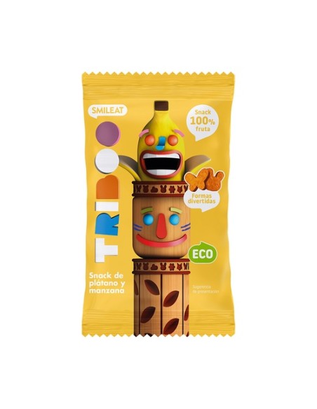 Sminolas plátano y manzana Eco 25 g Triboo