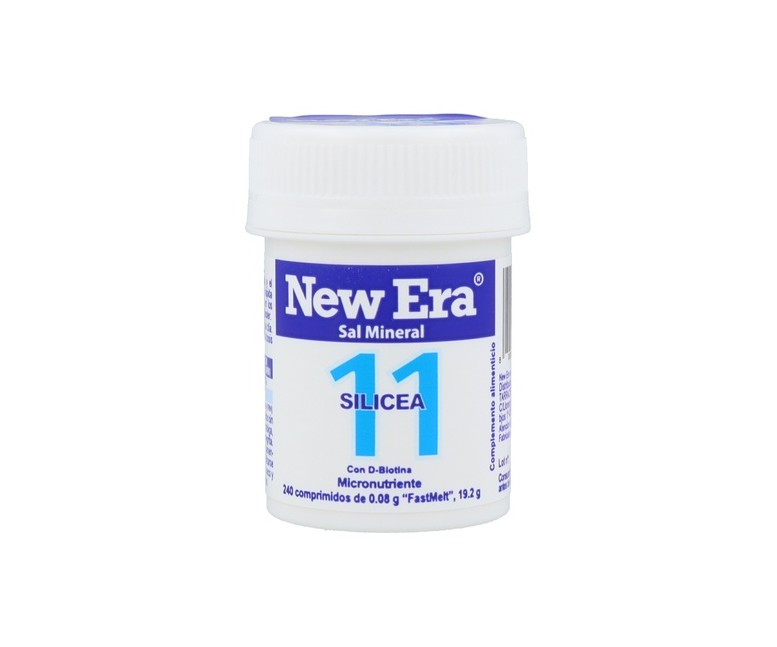 Schüssler 11 Silicea 240 comprimidos sublinguales New Era