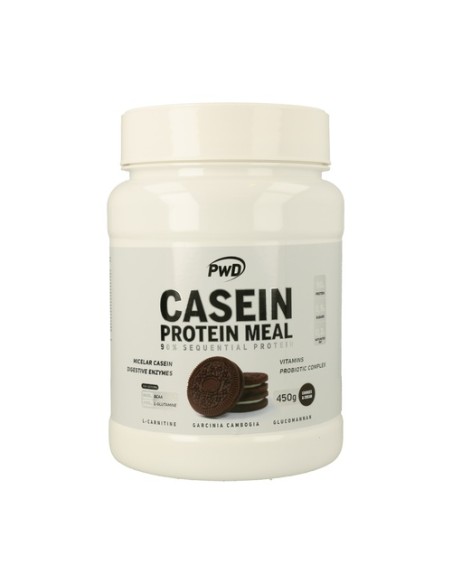Casein Protein Meal (Sabor Cookies & Cream) 450 g (Galleta) Pwd