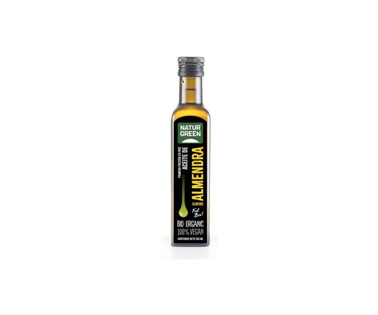 Aceite de almendra 1a presión frio bio 250 ml de aceite NaturGreen