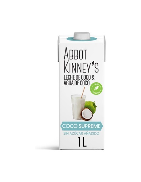 Bebida vegetal de coco supreme bio 1 L (Coco) Abbot Kinney's