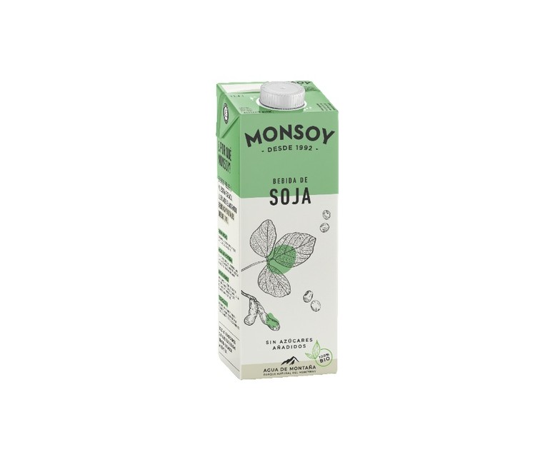 Bebida Soja Bio 1 L Monsoy