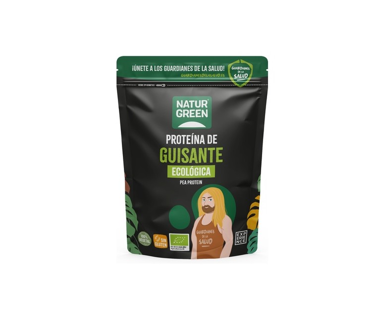 Proteína de guisante Bio 400 g de polvo NaturGreen