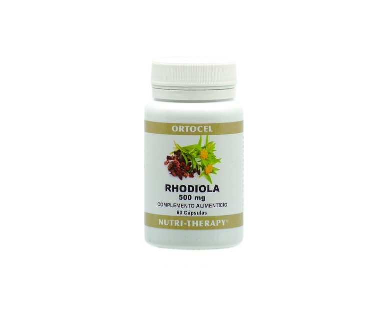 Rhodiola 500 mg 60 cápsulas de 500mg Ortocel Nutri Therapy