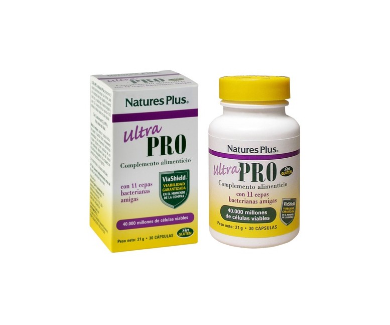 Ultra Pro Probiótico 30 cápsulas Natures Plus