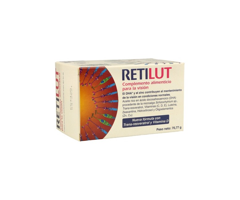 Retilut (Visión) 60 cápsulas Laboratorios Thea