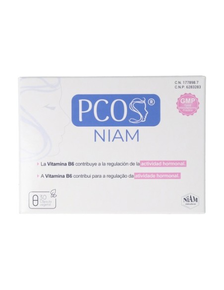PCOS Niam Ovarios Poliquísticos 30 cápsulas vegetales Laboratorios Niam