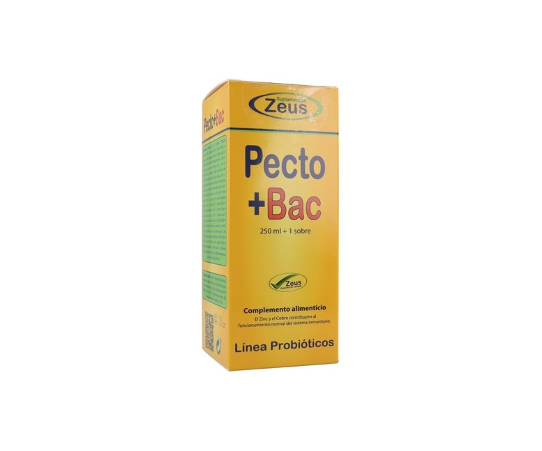 Pecto + Bac (Vias respiratorias) 250 ml + 1 sobre Zeus