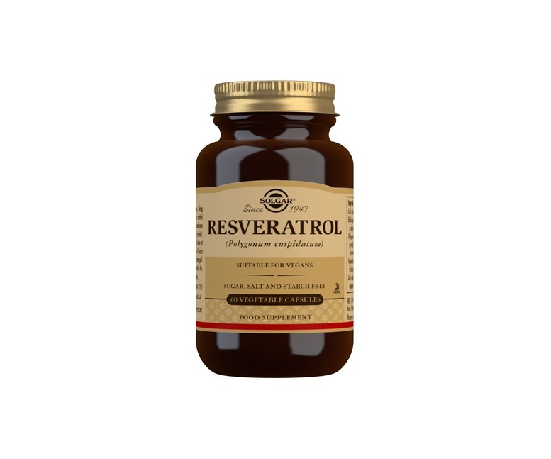 Resveratrol 60 cápsulas vegetales de 100mg Solgar