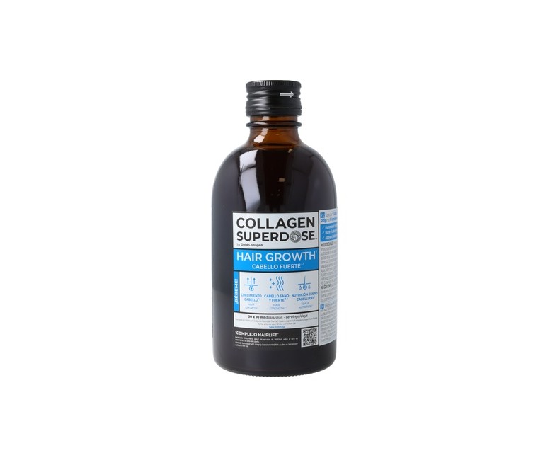 Collagen multidose hair growth cabello 300 ml Gold Collagen