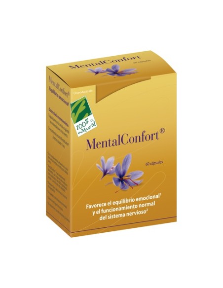 Mentalconfort equilibrio emocional 60 cápsulas 100% Natural