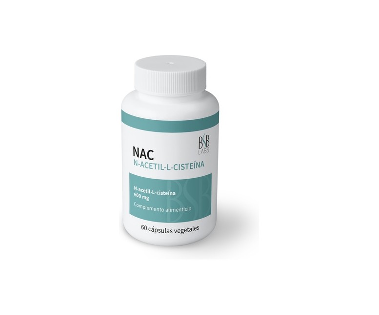 NAC n-acetil-l-cisteína 60 cápsulas vegetales BSB Labs