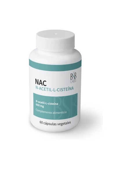 NAC n-acetil-l-cisteína 60 cápsulas vegetales BSB Labs