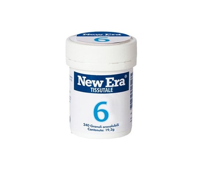 Sal Schussler Nº6 sulfato de potasio 240 comprimidos New Era