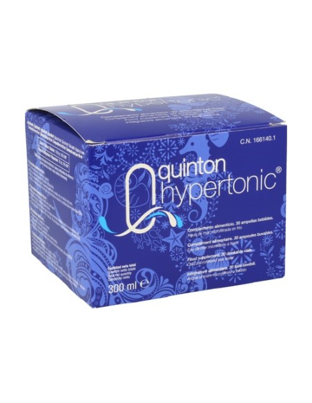 Ampollas Quinton hipertónico 30 ampollas de 10ml Quinton