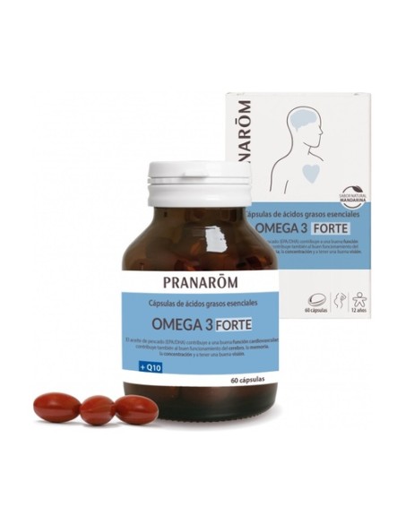 Omega 3 forte 60 cápsulas (Mandarina) Pranarom