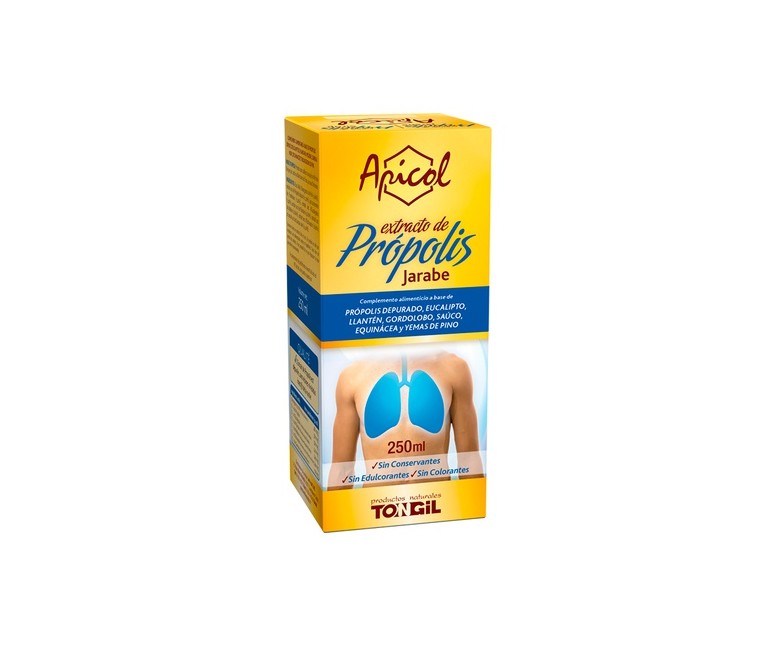Apicol extracto de própolis jarabe 250 ml Tongil