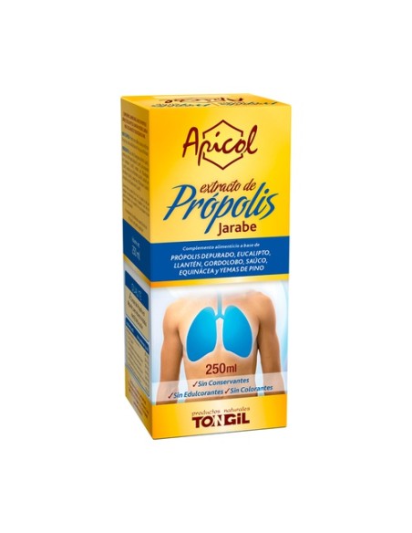 Apicol extracto de própolis jarabe 250 ml Tongil