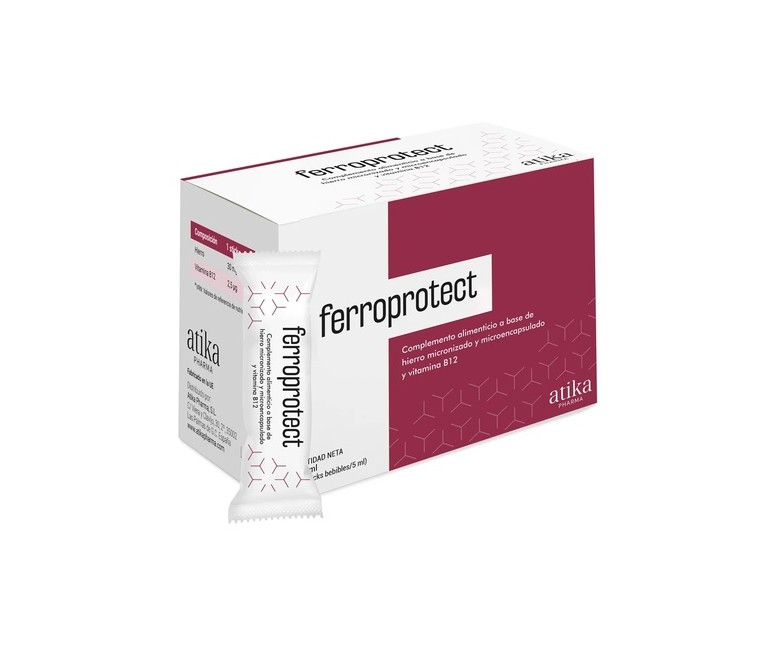 Ferroprotect 30 sticks de 50ml Adventia Pharma