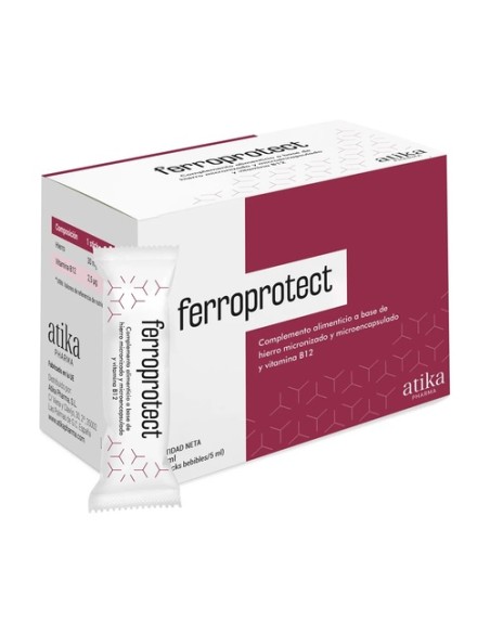 Ferroprotect 30 sticks de 50ml Adventia Pharma