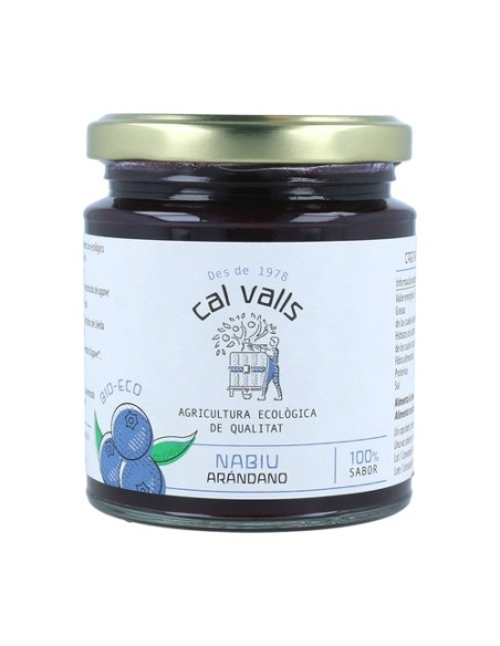 Mermelada de Arándanos Sin Azúcar Eco 240 g Cal Valls