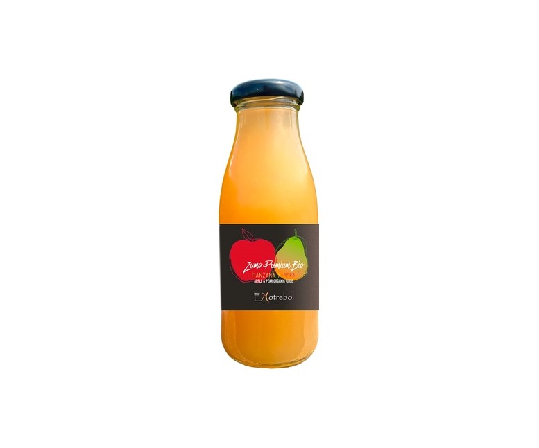 Zumo de manzana y pera Premium Bio 250 ml Ekotrebol
