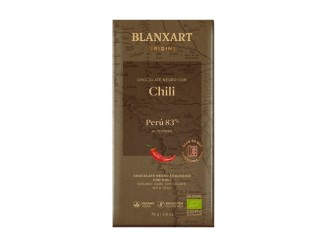 Chocolate Perú 83% con chili